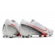 Nike Crampons 2020 Mercurial Vapor XIII Elite FG Blanc Cramoisi Noir