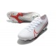 Nike Crampons 2020 Mercurial Vapor XIII Elite FG Blanc Cramoisi Noir