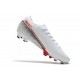 Nike Crampons 2020 Mercurial Vapor XIII Elite FG Blanc Cramoisi Noir