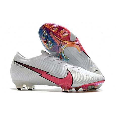 Chaussures Nike Mercurial Vapor XIII 360 Elite FG Blanc Rouge