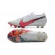 Chaussures Nike Mercurial Vapor XIII 360 Elite FG Blanc Rouge