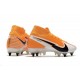 Nike Mercurial Superfly 7 Elite SG Anti-Clog Orange Laser Noir Blanc