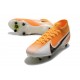 Nike Mercurial Superfly 7 Elite SG Anti-Clog Orange Laser Noir Blanc