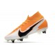 Nike Mercurial Superfly 7 Elite SG Anti-Clog Orange Laser Noir Blanc