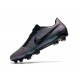 Crampons Nouveau Nike Phantom Venom Elite FG Noir Bleu Laser Anthracite