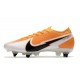 Nike Mercurial Vapor XIII Elite SG PRO AC Orange Laser Noir Blanc