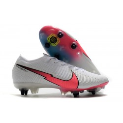 Nike Mercurial Vapor XIII Elite SG PRO AC Blanc Rouge