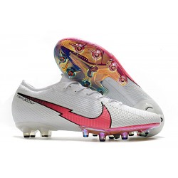 Chaussures Nike Mercurial Vapor XIII Elite AG-PRO Blanc Rouge Bleu