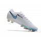 Chaussures Nike Mercurial Vapor XIII Elite AG-PRO Blanc Rouge Bleu