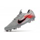 Nike Tiempo Legend 8 Elite FG Crampon Foot - Gris Noir Rouge