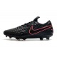 Nike Tiempo Legend 8 Elite FG Crampon Foot - Noir Rose