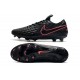 Nike Tiempo Legend 8 Elite FG Crampon Foot - Noir Rose