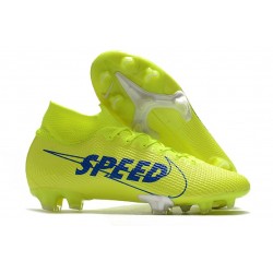Nike Mercurial Superfly 7 Elite DF FG Dream Speed Vert Bleu