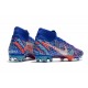 Nike Mercurial Superfly 7 Elite FG Sancho SE11 Bleu Rouge