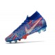 Nike Mercurial Superfly 7 Elite FG Sancho SE11 Bleu Rouge