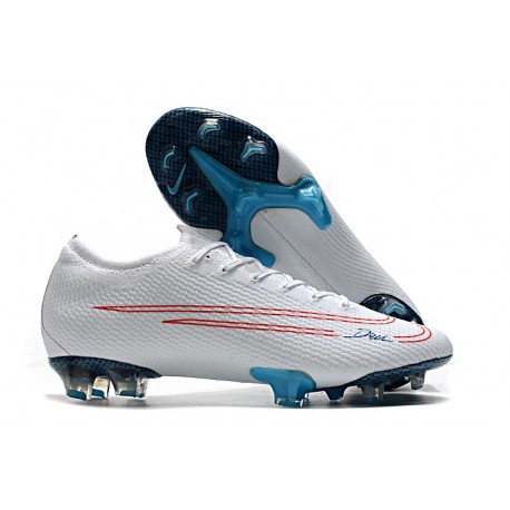 Nike CR7 x Bugatti Mercurial Vapor XIII Elite FG Blanc Rouge