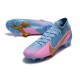 Nike Mercurial Superfly 7 Elite DF FG Bleu Rose Or