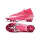 Nike Mercurial Superfly 7 Elite DF FG x Mbappe Rose Blanc Noir