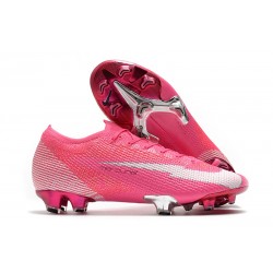 Nike Mercurial Vapor 13 Elite FG ACC x Mbappe Rose Blanc Noir