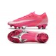 Nike Mercurial Vapor 13 Elite FG ACC x Mbappe Rose Blanc Noir