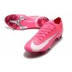 Nike Mercurial Vapor 13 Elite FG ACC x Mbappe Rose Blanc Noir