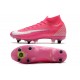 Nike Mercurial Superfly 7 Elite SG Anti-Clog x Mbappe Rose Blanc Noir