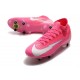 Nike Mercurial Superfly 7 Elite SG Anti-Clog x Mbappe Rose Blanc Noir