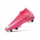 Nike Mercurial Superfly 7 Elite SG Anti-Clog x Mbappe Rose Blanc Noir