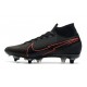 Nike Mercurial Superfly 7 Elite SG-Pro Anti-Clog Noir Rouge