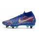 Nike Mercurial Superfly 7 Elite SG-Pro Sancho Bleu Blanc Vert Noir