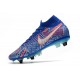 Nike Mercurial Superfly 7 Elite SG-Pro Sancho Bleu Blanc Vert Noir