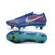 Nike Mercurial Vapor XIII Elite SG PRO AC Sancho Bleu Blanc Vert Noir