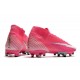 Nike Neuf Mercurial Superfly 7 Elite AG-Pro x Mbappe Rose Blanc Noir