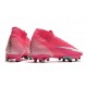 Nike Neuf Mercurial Superfly 7 Elite AG-Pro x Mbappe Rose Blanc Noir