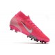 Nike Neuf Mercurial Superfly 7 Elite AG-Pro x Mbappe Rose Blanc Noir