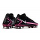 Nouvelles Nike Phantom GT Elite Dynamic Fit FG Noir Argent Rose