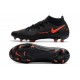 Nouvelles Nike Phantom GT Elite Dynamic Fit FG Noir Rouge Chili Gris