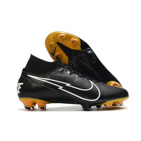 Nike Mercurial Superfly 7 Elite DF FG Noir Blanc