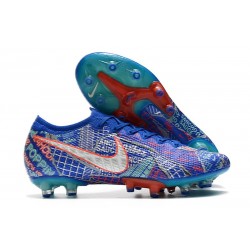 Nike Mercurial Vapor XIII Elite AG-PRO Sancho Bleu Blanc Vert Noir