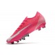 Chaussures Nike Mercurial Vapor XIII Elite AG Mbappe Rose Blanc Noir