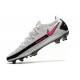 Nike Crampons de Foot Phantom GT Elite FG Blanc Rose Noir