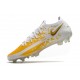 Nike Crampons de Foot Phantom GT Elite FG Blanc Or