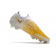 Nike Crampons de Foot Phantom GT Elite FG Blanc Or