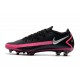 Nike Crampons de Foot Phantom GT Elite FG Noir Argent Rose