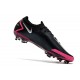 Nike Crampons de Foot Phantom GT Elite FG Noir Argent Rose