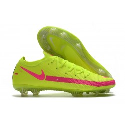 Nike Crampons de Foot Phantom GT Elite FG Vert Rose