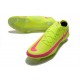 Nike Crampons de Foot Phantom GT Elite FG Vert Rose