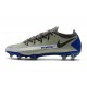 Nike Crampons de Foot Phantom GT Elite FG Bleu Gris Noir