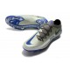 Nike Crampons de Foot Phantom GT Elite FG Bleu Gris Noir