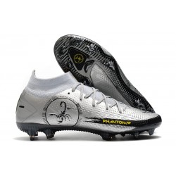 Nike Phantom GT Elite DF FG Scorpion Platine Pur Argent Metallique